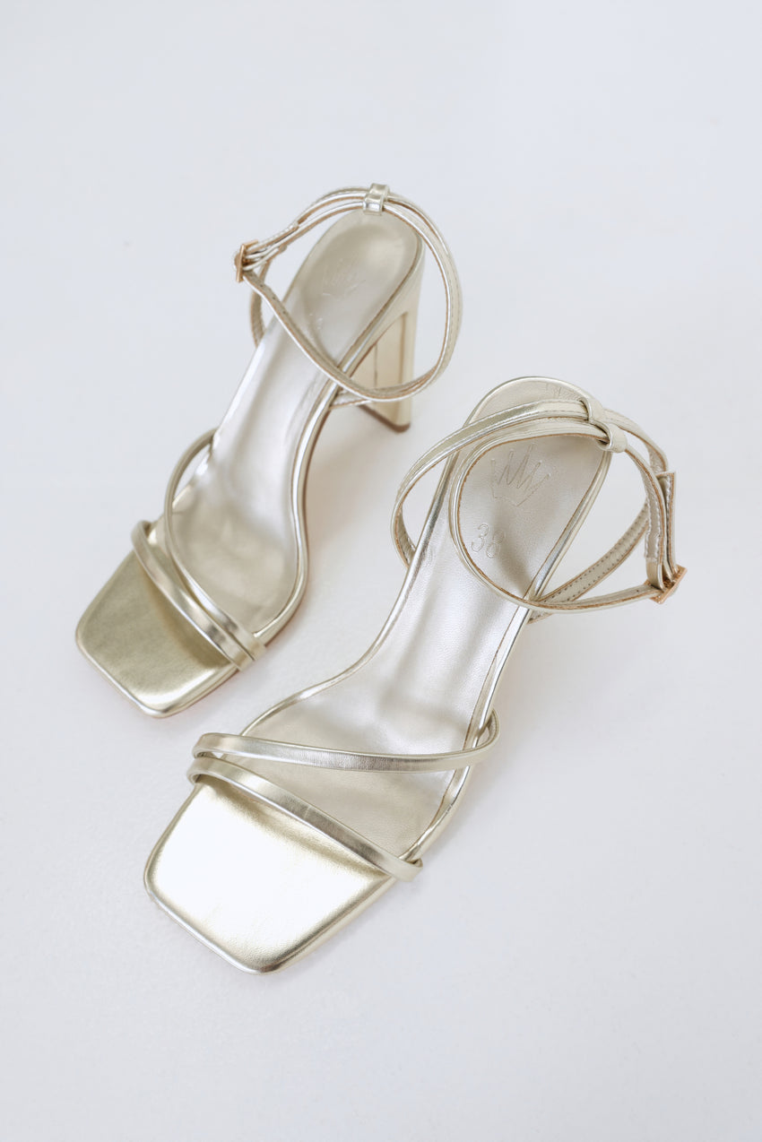 The Tilly Heels Gold