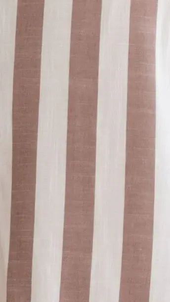 Baylee Mini Dress - Chocolate Stripe