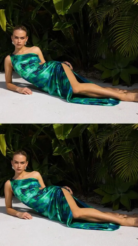 Barzilio Dress - Calista Green