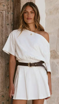 Aleski Mini Dress - White
