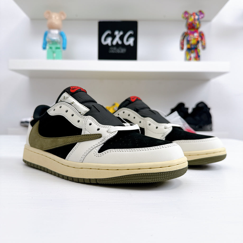 AJ1 Low Travis Scott  Medium Olive (WMNS)