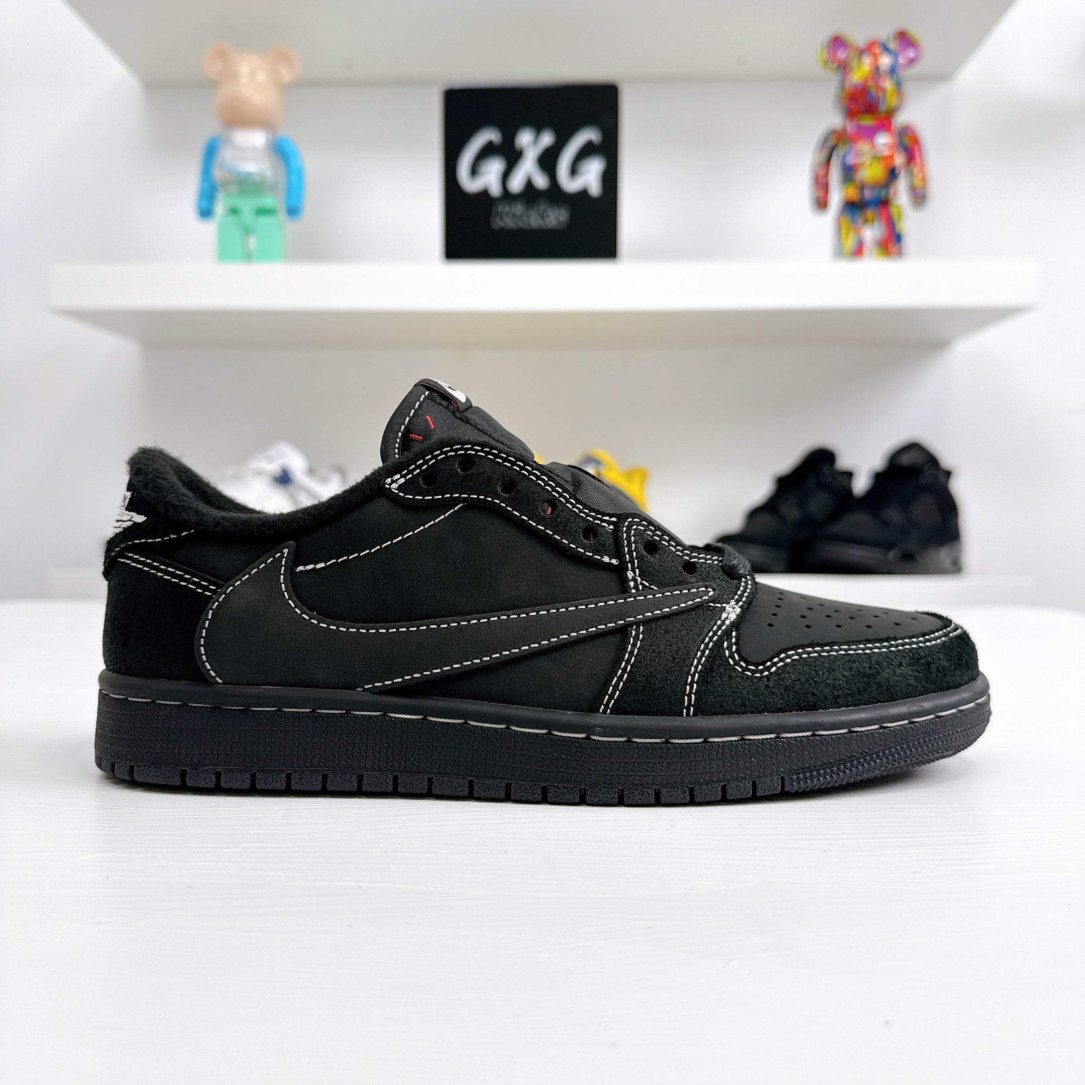 AJ1 Low Travis Scott Black Phantom