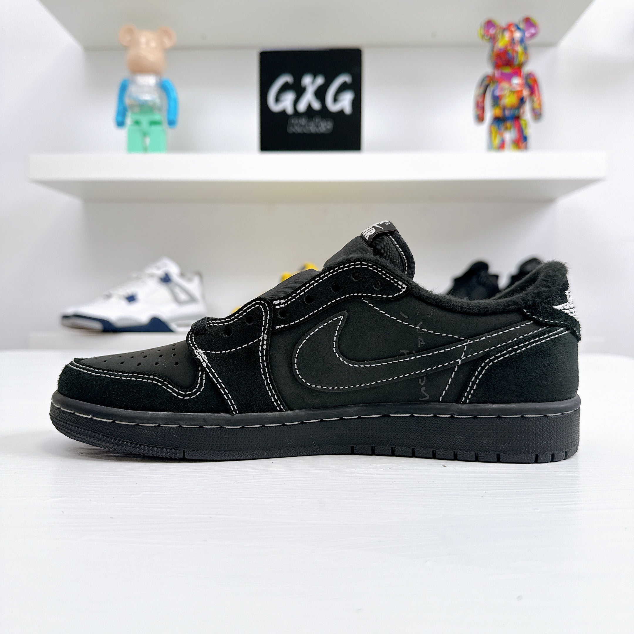 AJ1 Low Travis Scott Black Phantom