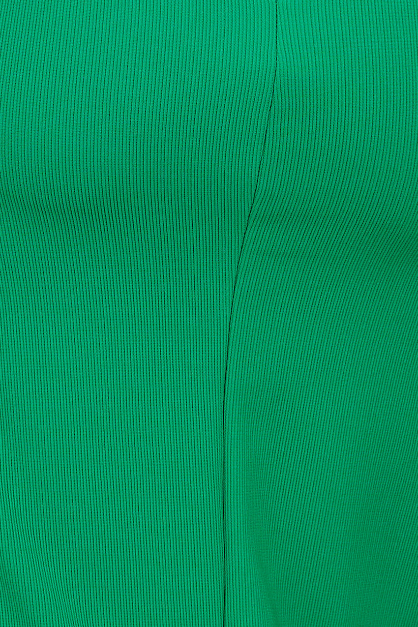 Sing Song Midi Dress Green