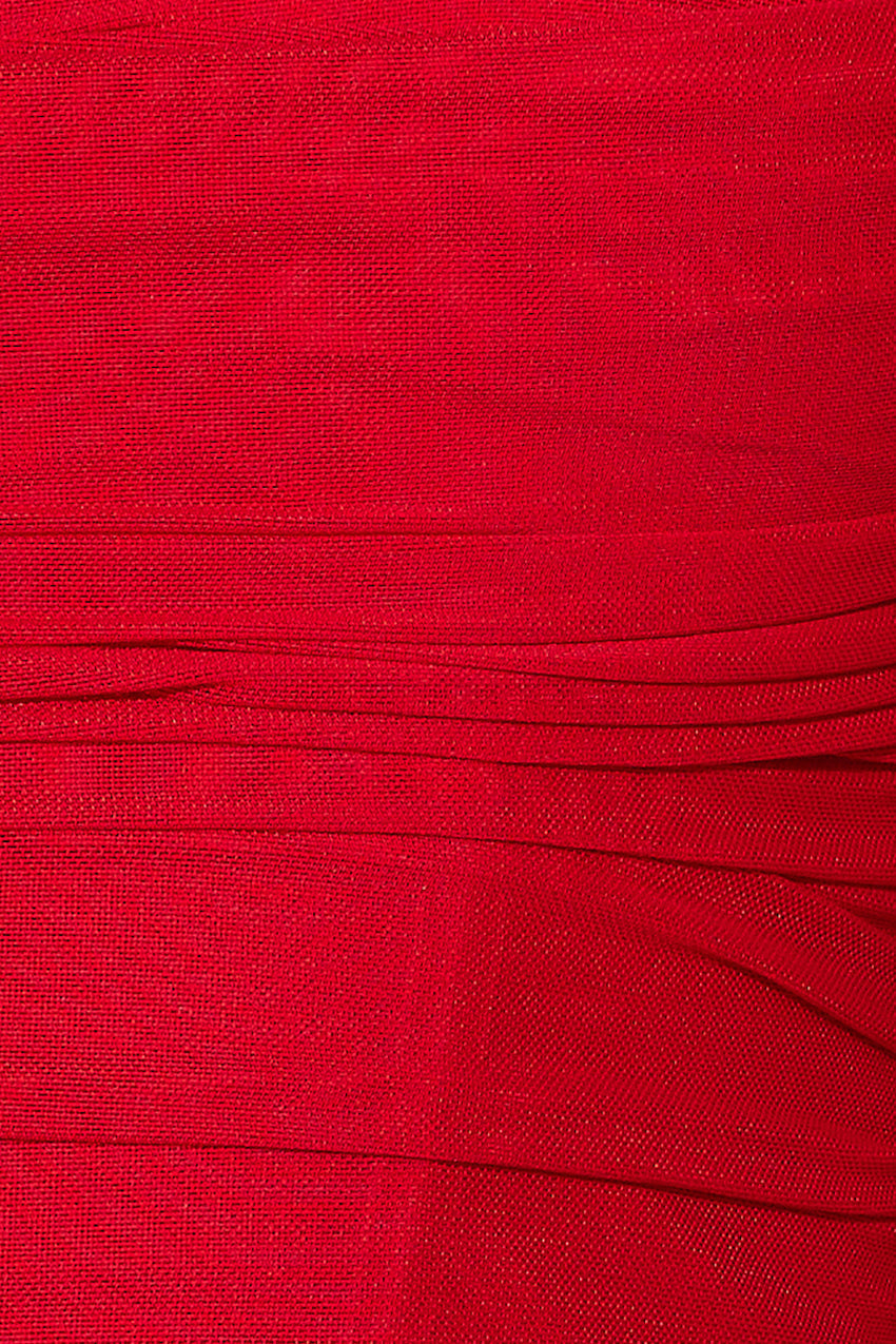 Worldly Times Crop Red