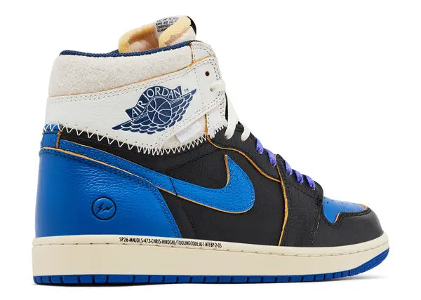 Jordan 1 Retro High OG SP Fragment x Union LA Sport Royal
