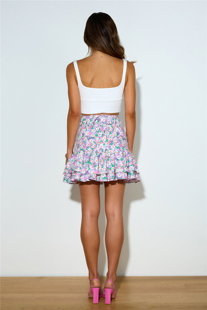 New Dahlia Skirt Floral