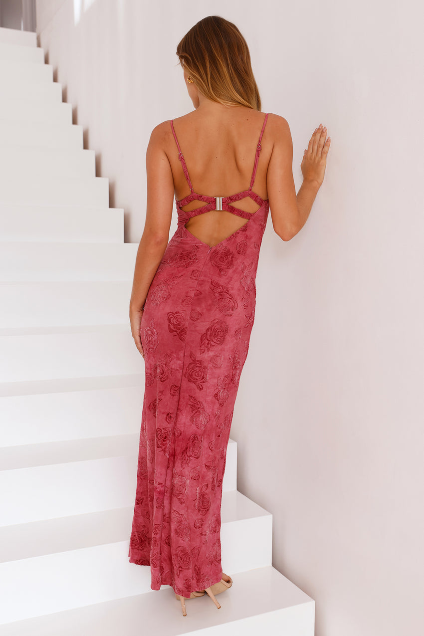 Found Myself Maxi Dress Pink