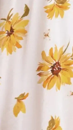 Vivian Maxi Dress - Sunflower Print