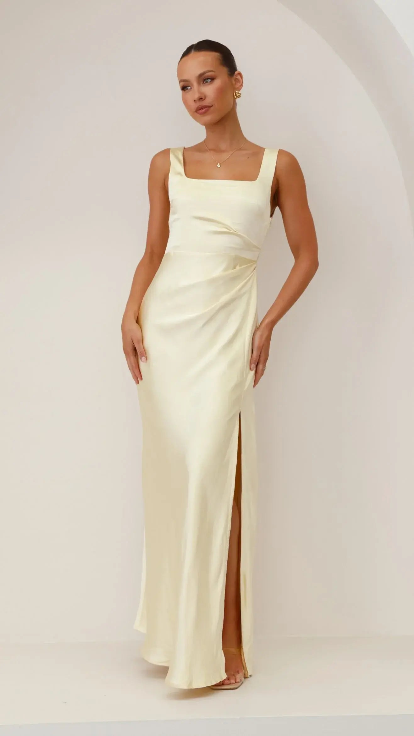 Alaria Maxi Dress - Yellow