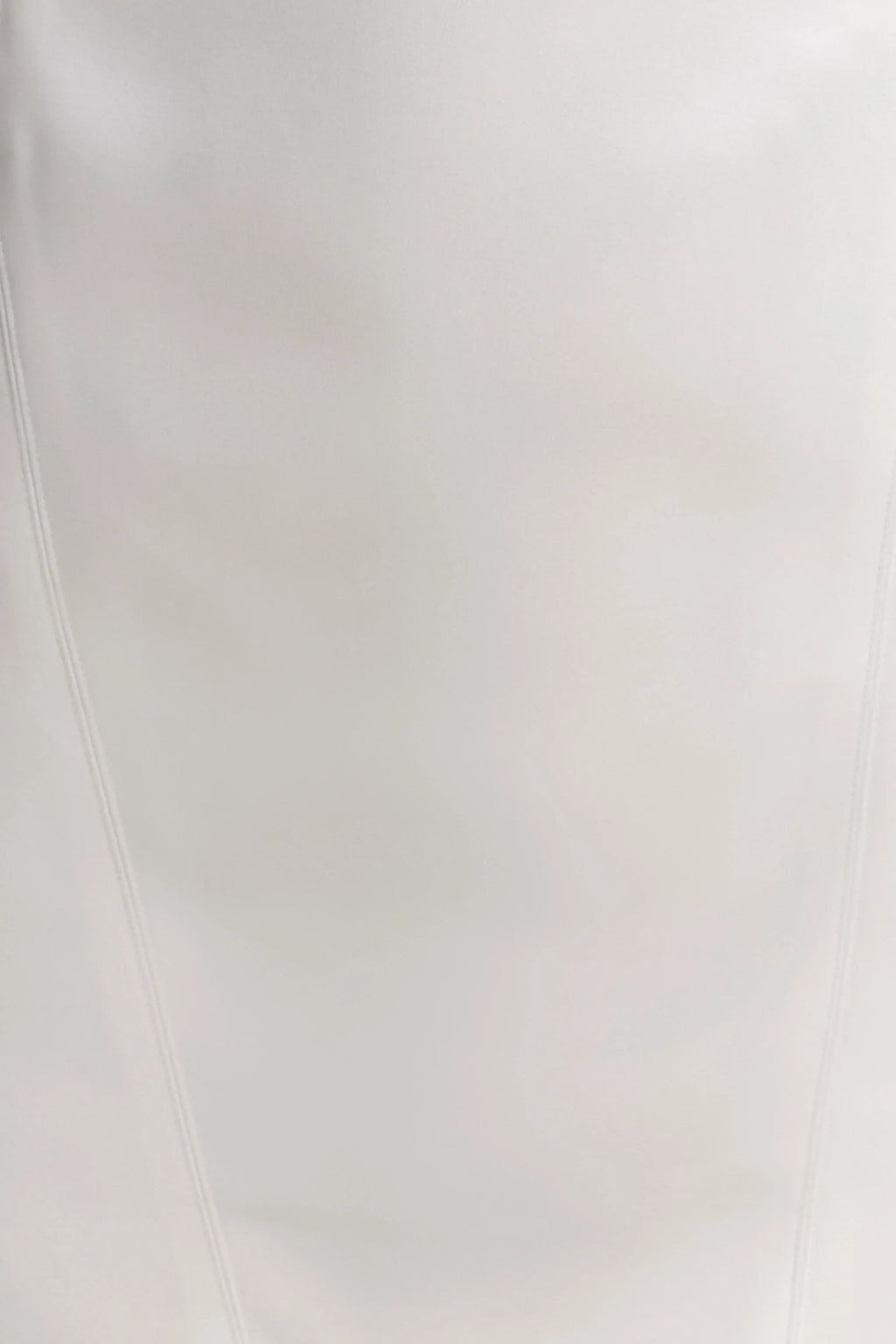 Beth Satin Mini Dress - White