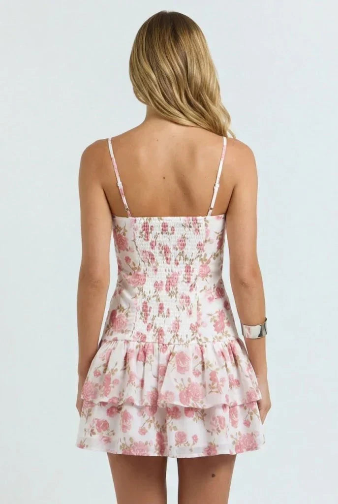 Pink Tea Society Mini Dress