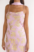 Helsi Cowl Back Maxi Dress Pink