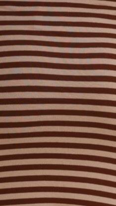 Vivien Maxi Dress - Brown/Beige Stripe