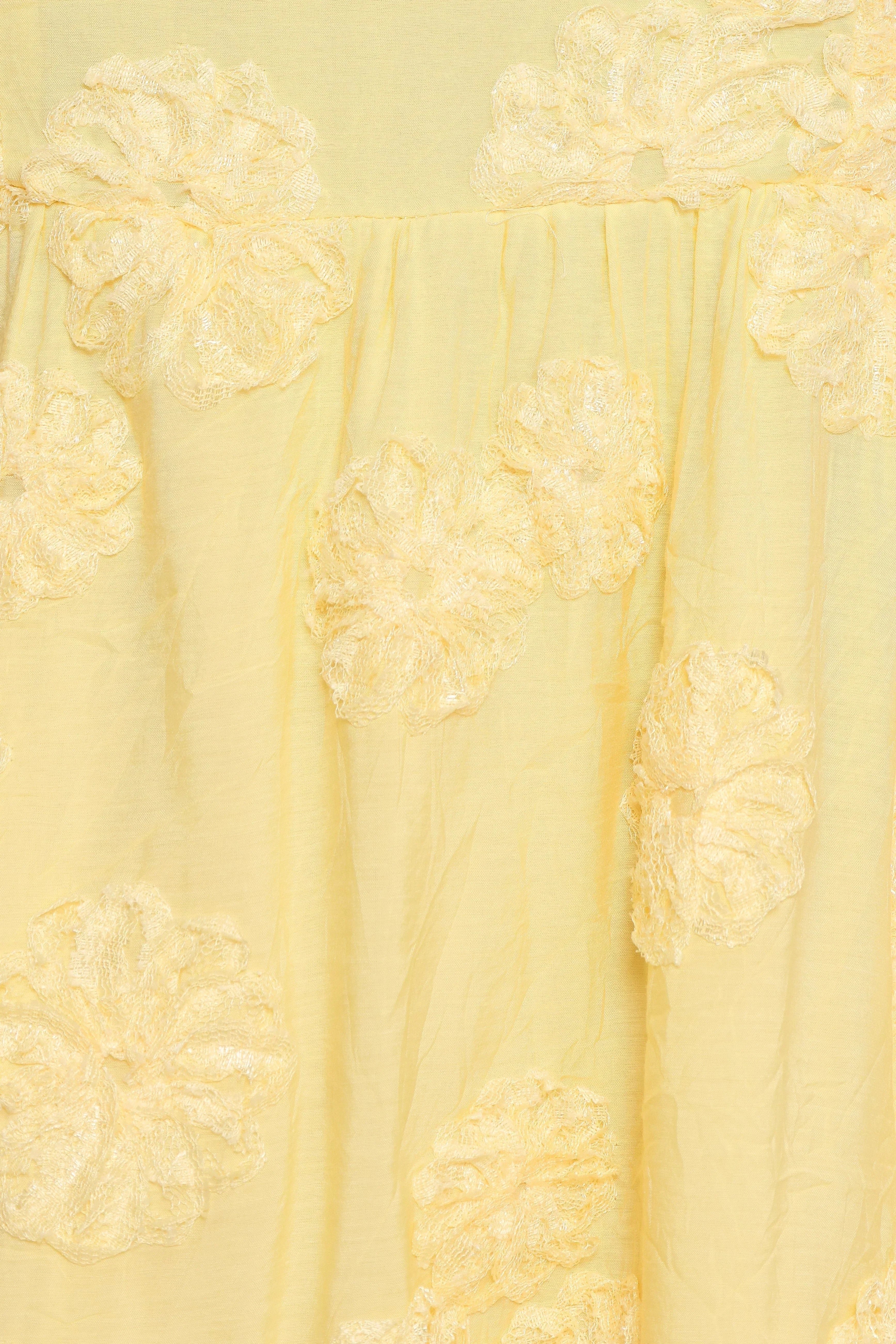 Giana Mini Dress - Yellow