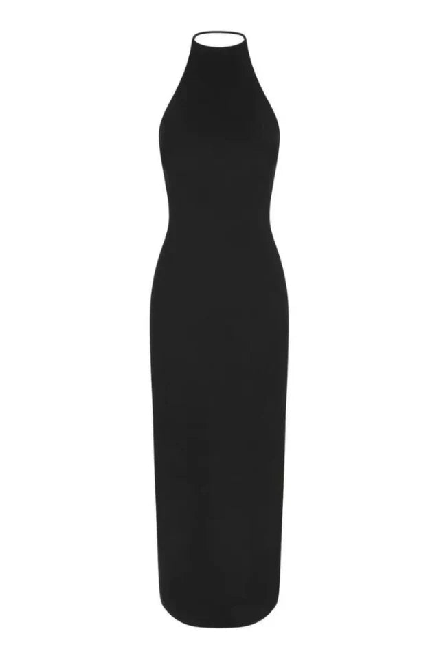 Skims Halter Long Dress
