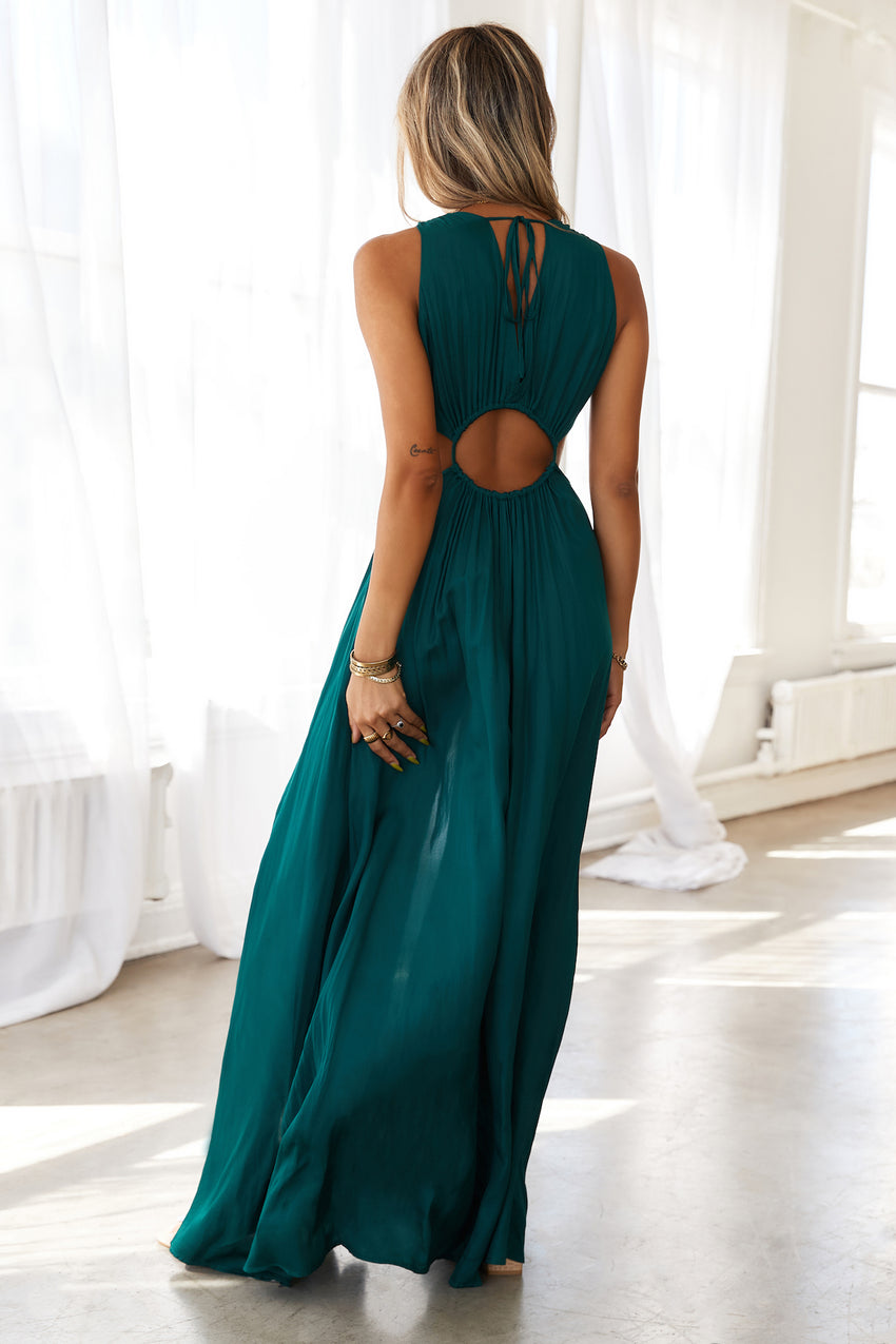 Since I Met You Maxi Dress Green