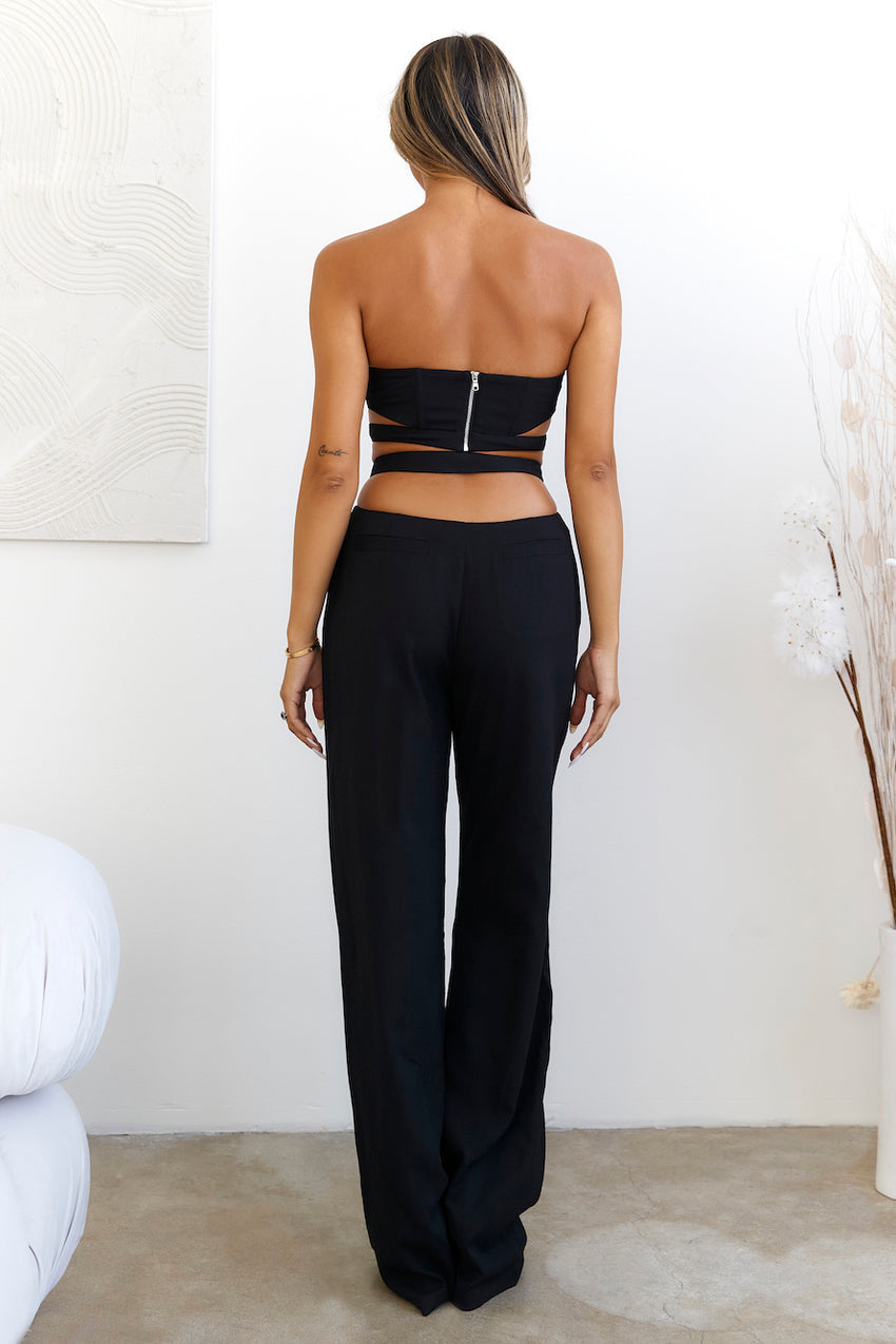 True Extravagance Corset Top Black