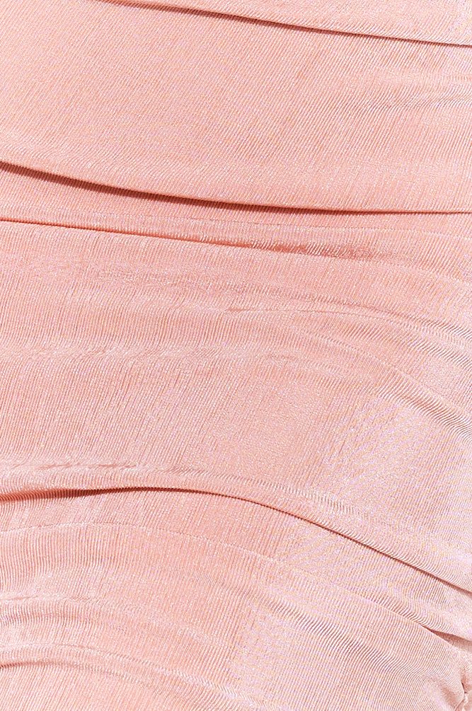 Mixing Feelings Midi Dress Pink