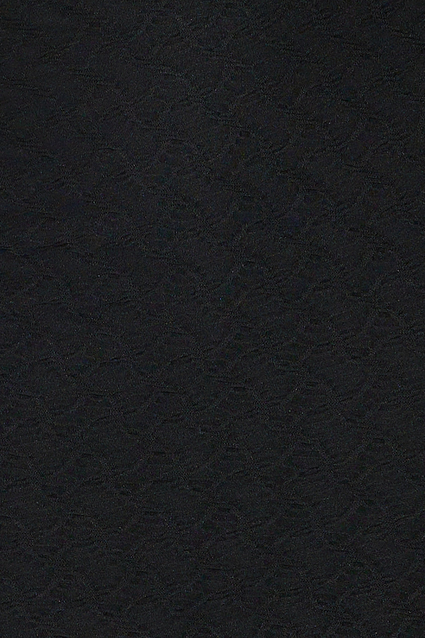 Summer Glow Mini Dress Black
