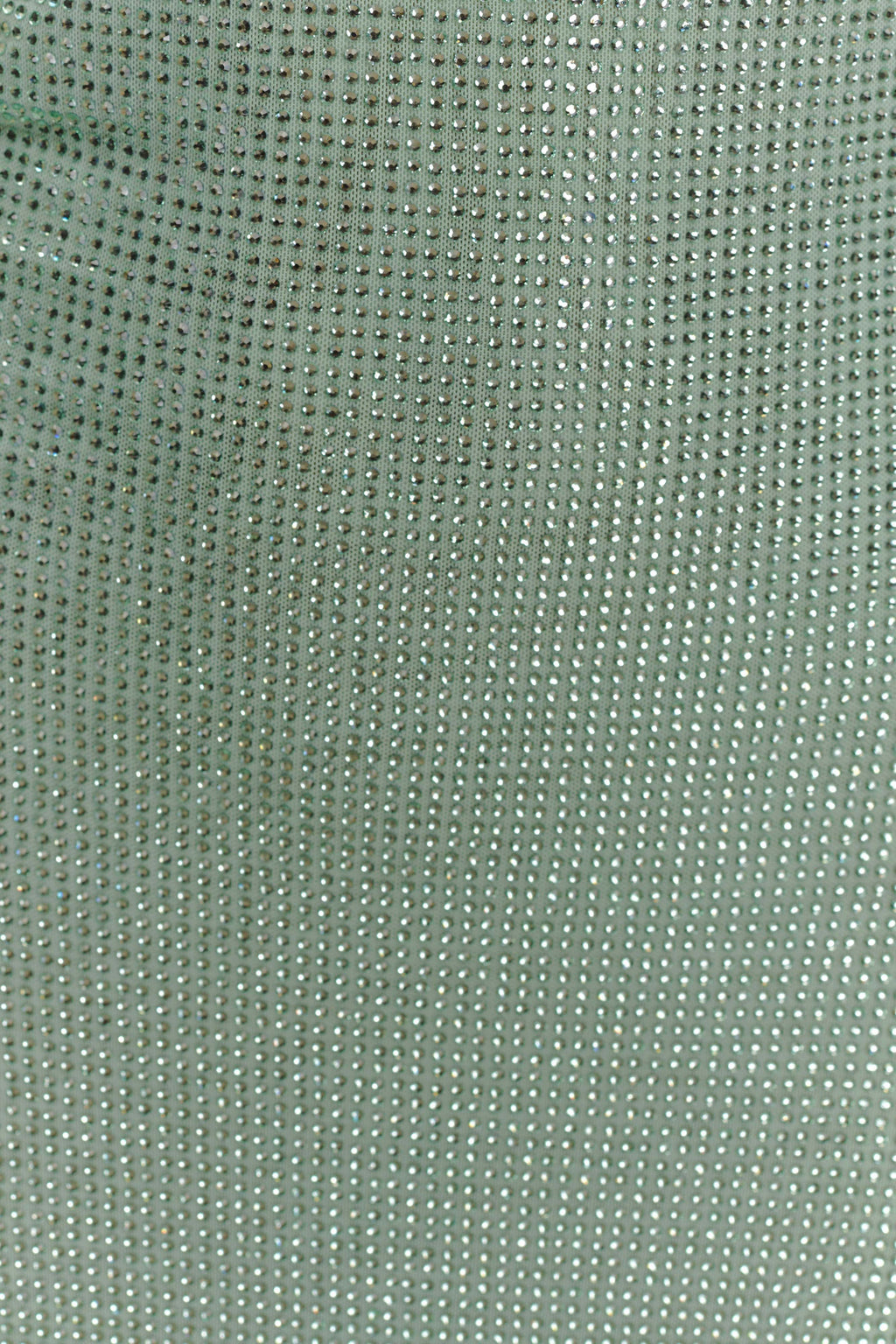 Genie Diamante Halter Midi Dress - Mint
