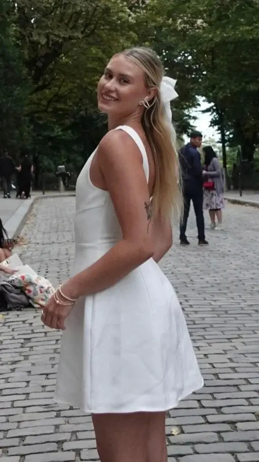 Rafiki Mini Dress - White