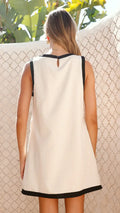 Amara Mini Dress - Oatmeal