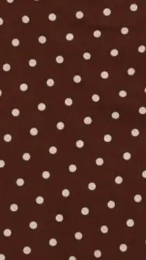 Benni Asymmetric Mini Dress - Chocolate/Nude Spot