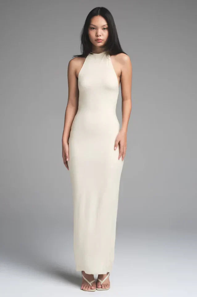 Skims Halter Long Dress