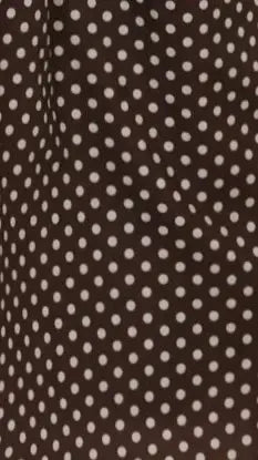 Rachel Tie Back Maxi Dress - Chocolate/White Spot