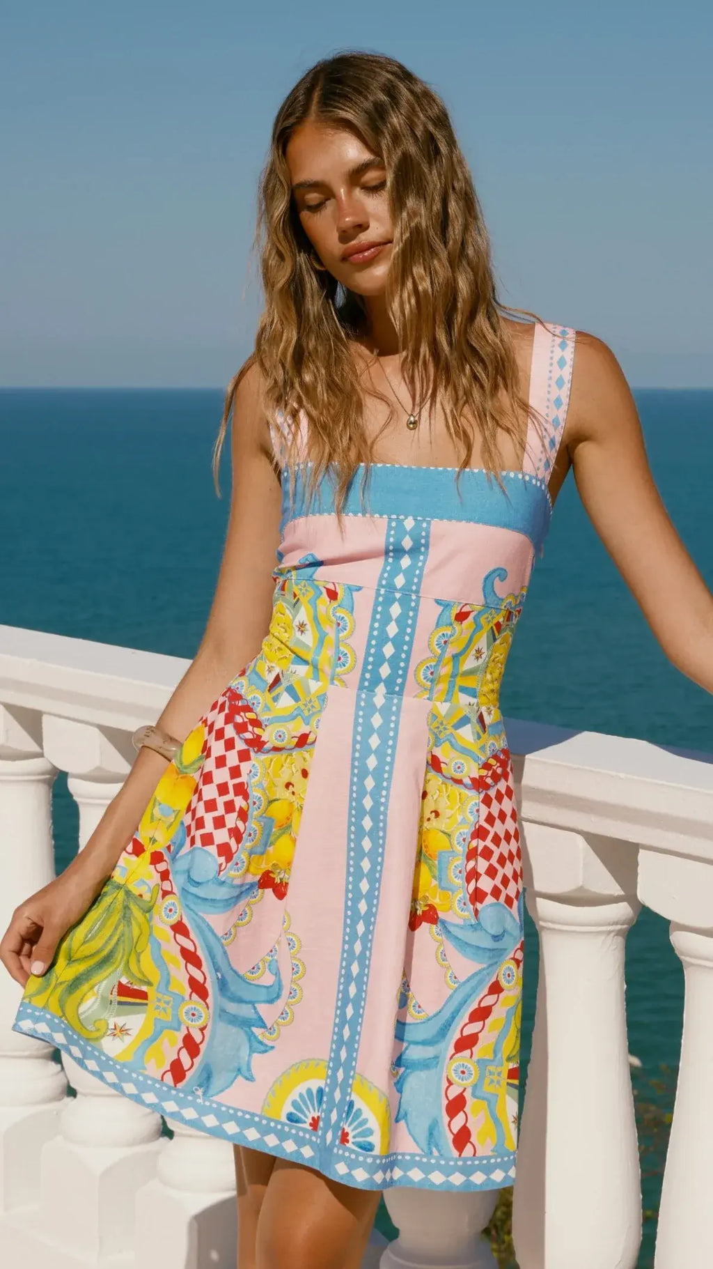 Melody Mini Dress - Summer in Sicily