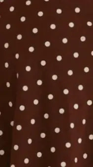 Gigi Maxi Dress - Chocolate/Nude Spot