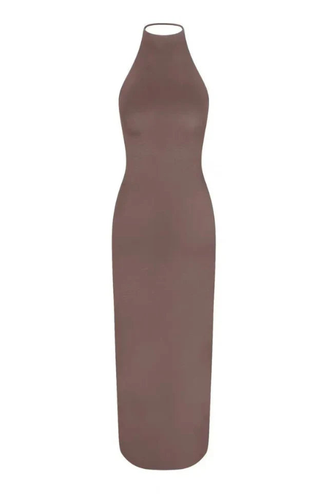 Skims Halter Long Dress