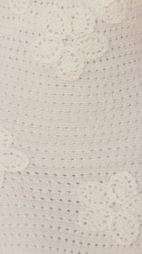 Elodie Crotchet Maxi Dress - White