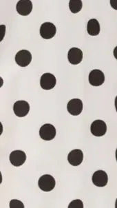 Dimmi Maxi Dress - White/Black Spot