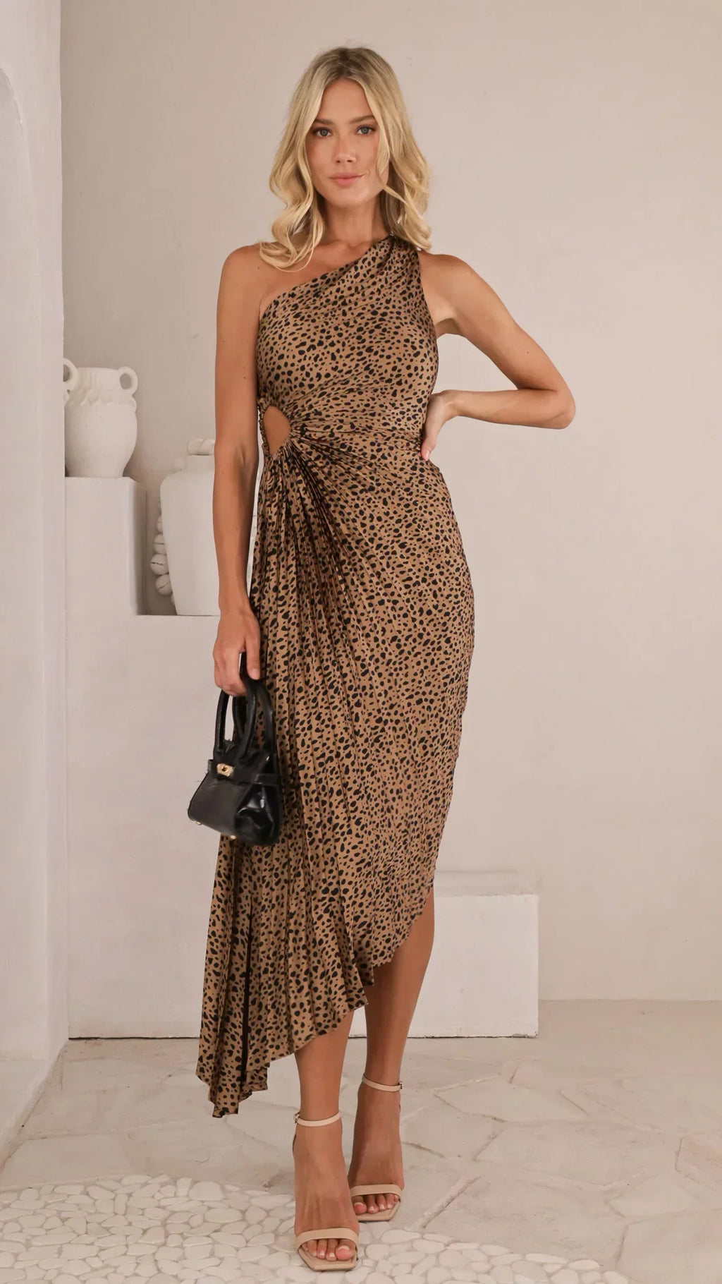 Raven Asymmetric Dress